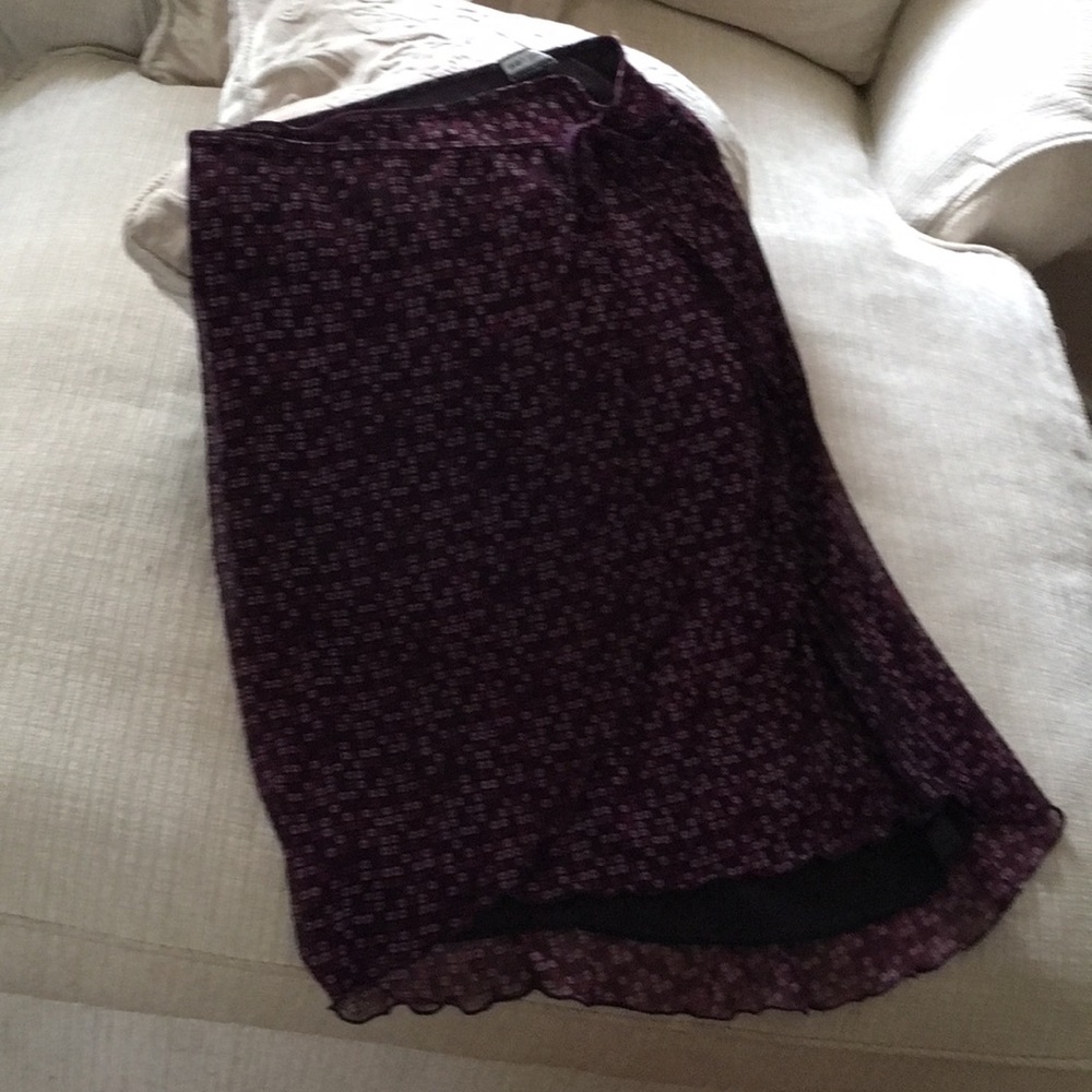 Wet Seal Wrap skirt